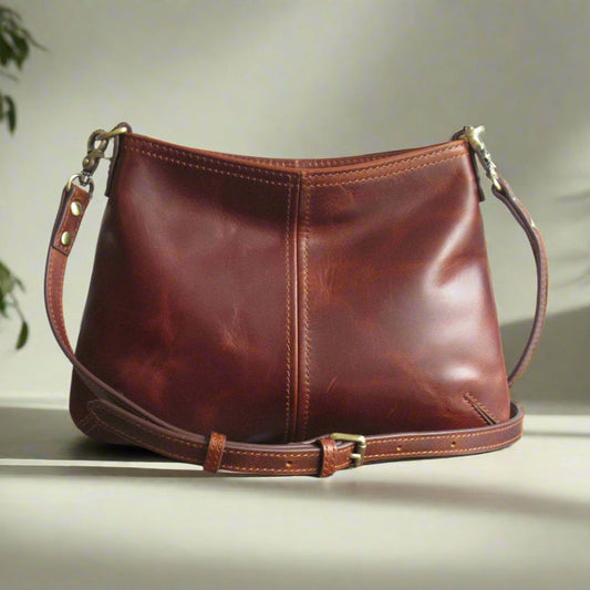 Small Leather Crossbody Bag Clutch